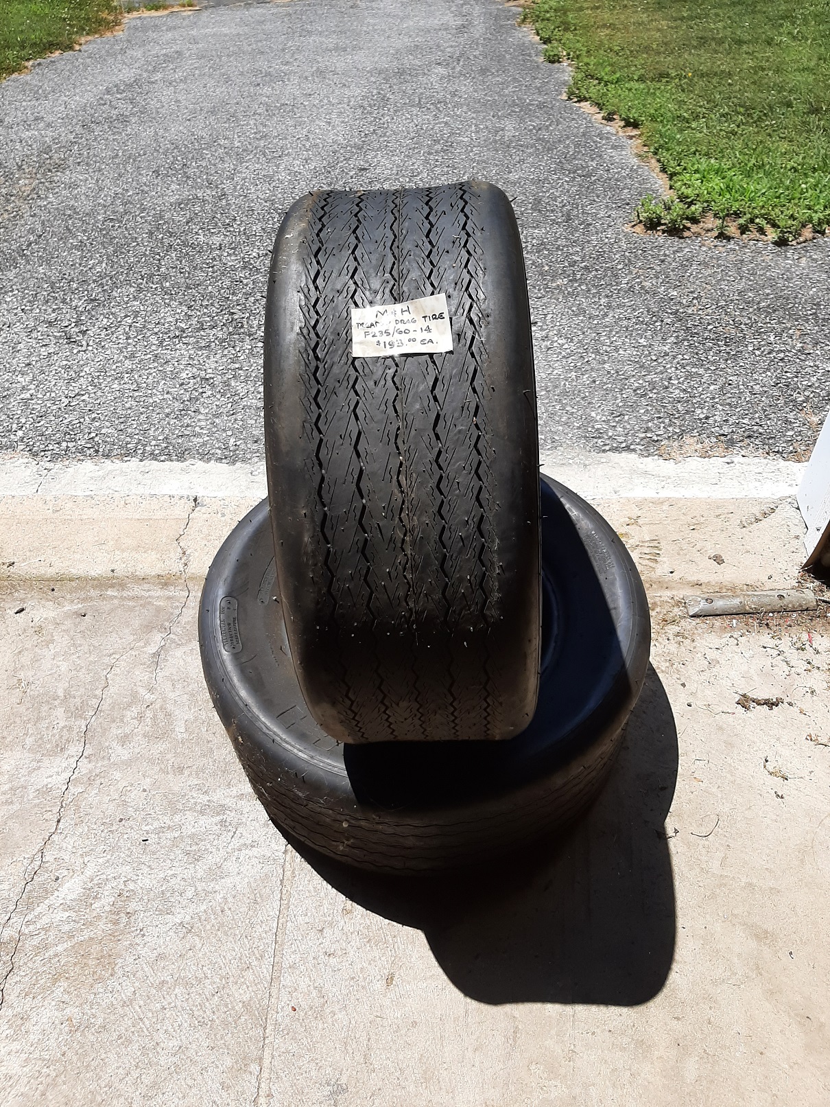 FOR SALE M&H 14" DIA. RACING SLICKS Keystone Legends